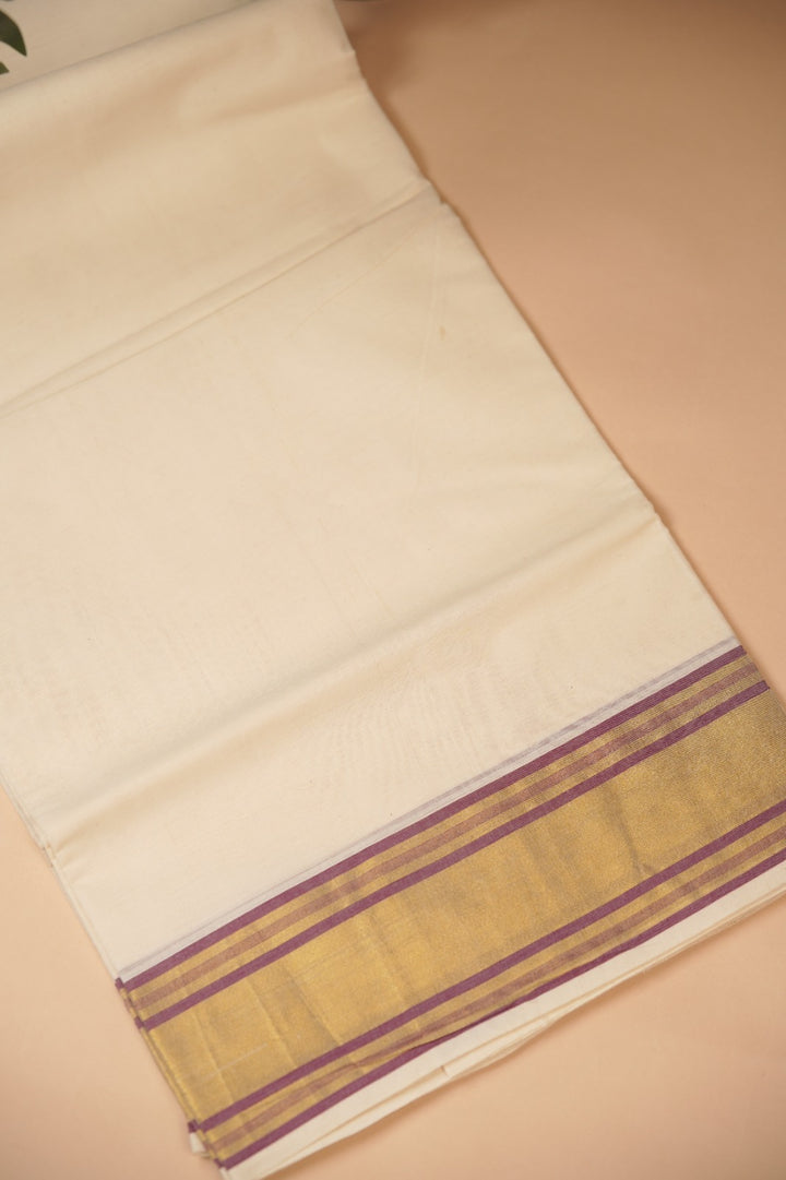 Kerala Cotton Saree TSA0934
