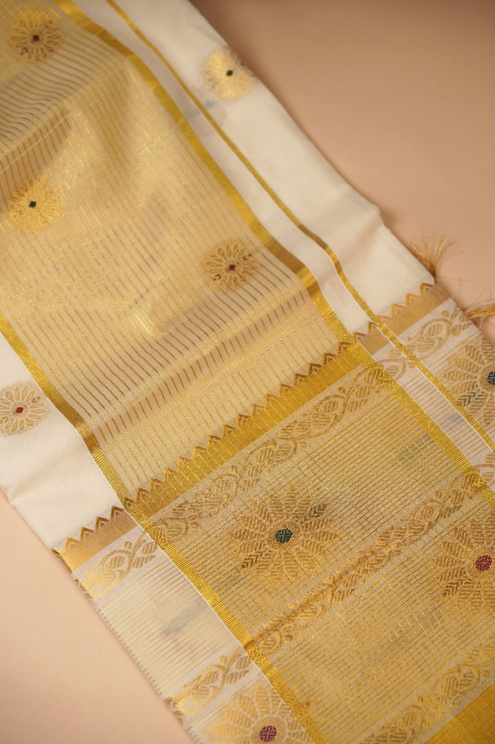Kerala Cotton Saree TSA0933