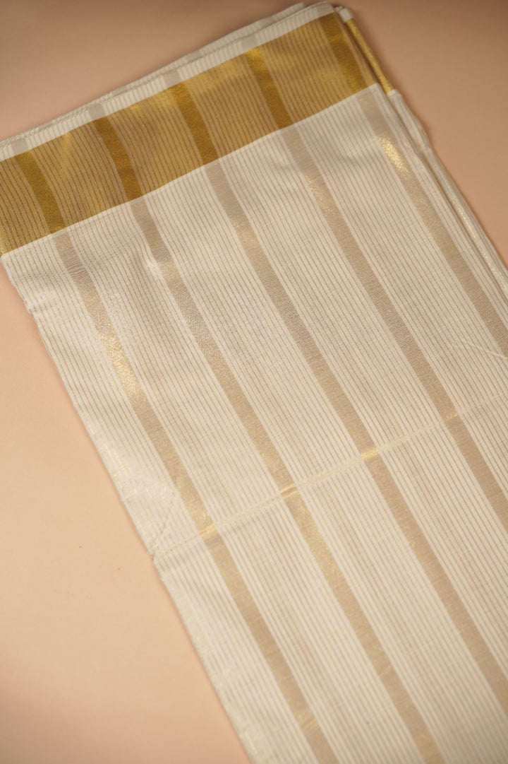 Kerala Tissue Cotton Saree TSA0932
