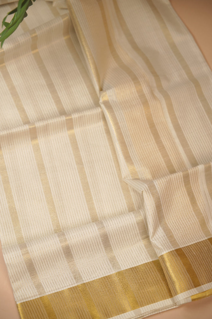 Kerala Tissue Cotton Saree TSA0932