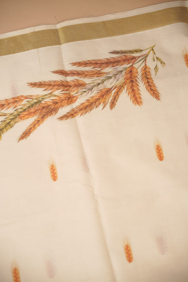 Kerala Cotton Saree TSA0936