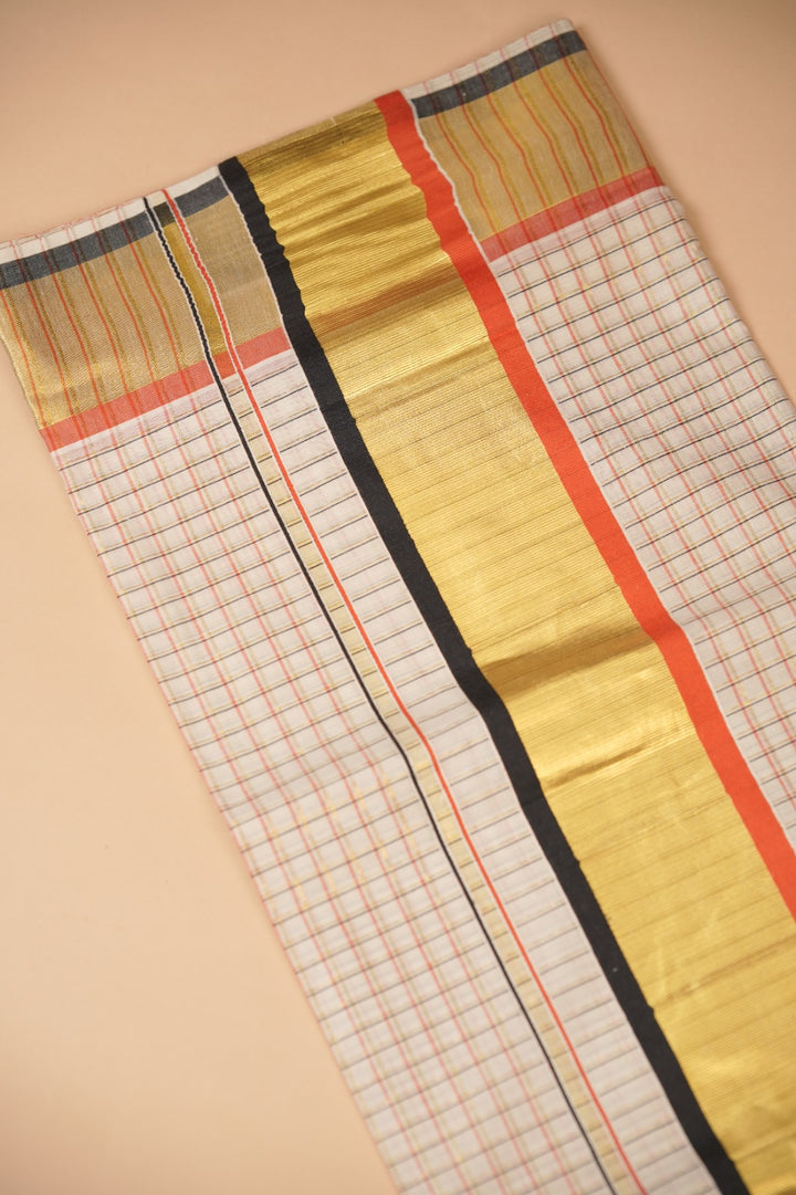 Kerala Cotton Saree TSA0940