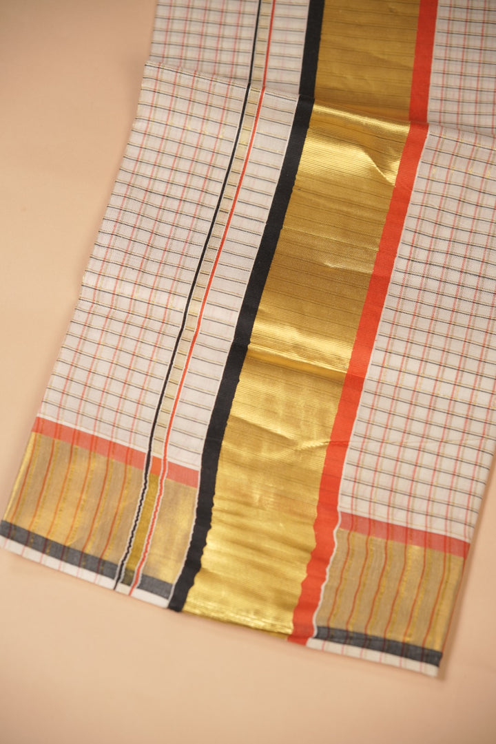 Kerala Cotton Saree TSA0940