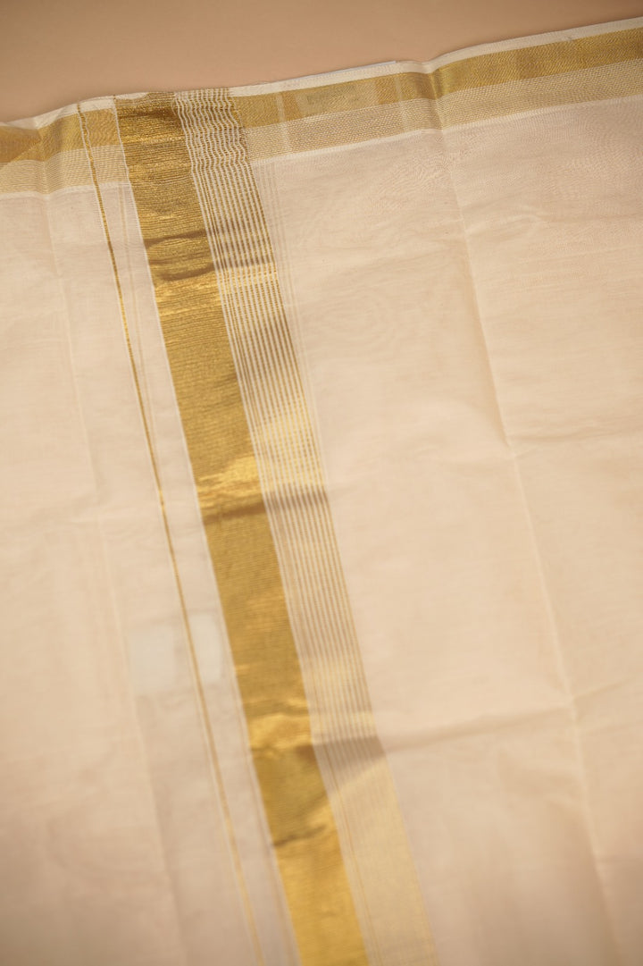 Kerala Cotton Set Mundu TSA0946