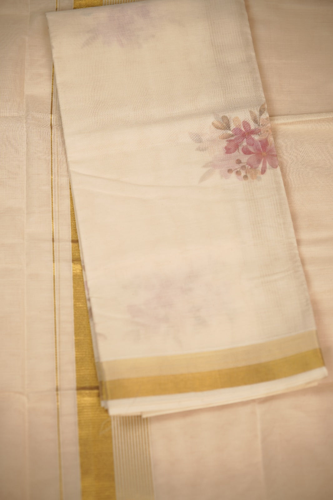 Kerala Cotton Set Mundu TSA0943