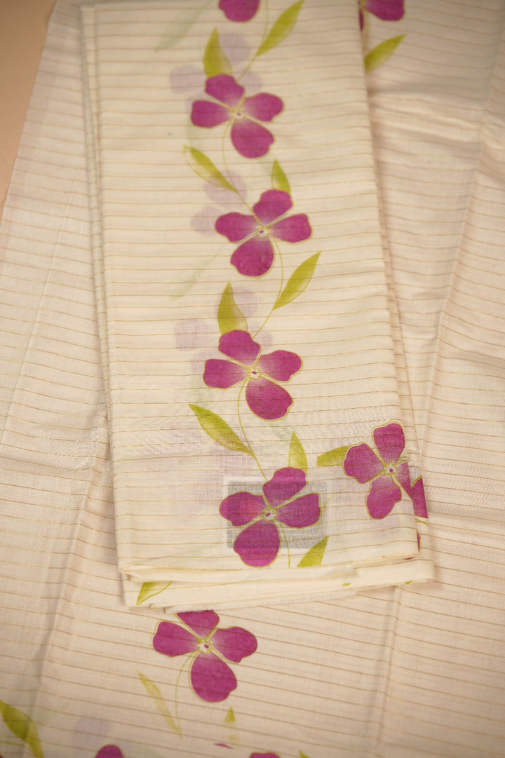 Kerala Cotton Set Mundu TSA0944