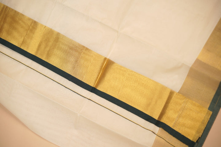 Kerala Cotton Set Mundu TSA0953