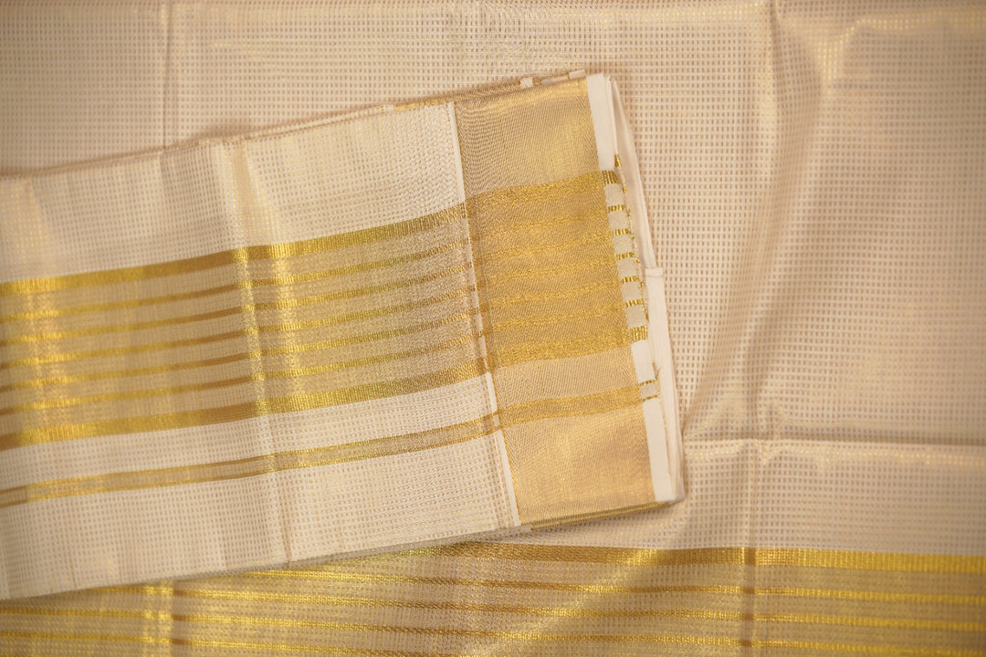 Kerala Tissue Set Mundu TSA0956