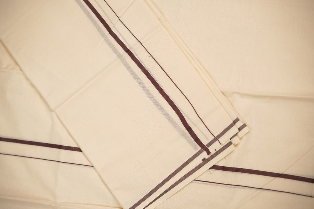 Kerala Cotton Set Mundu TSA0951