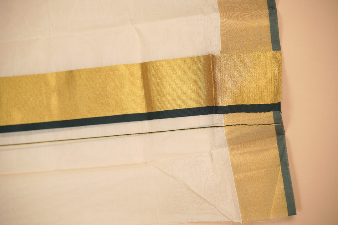Kerala Cotton Set Mundu TSA0953