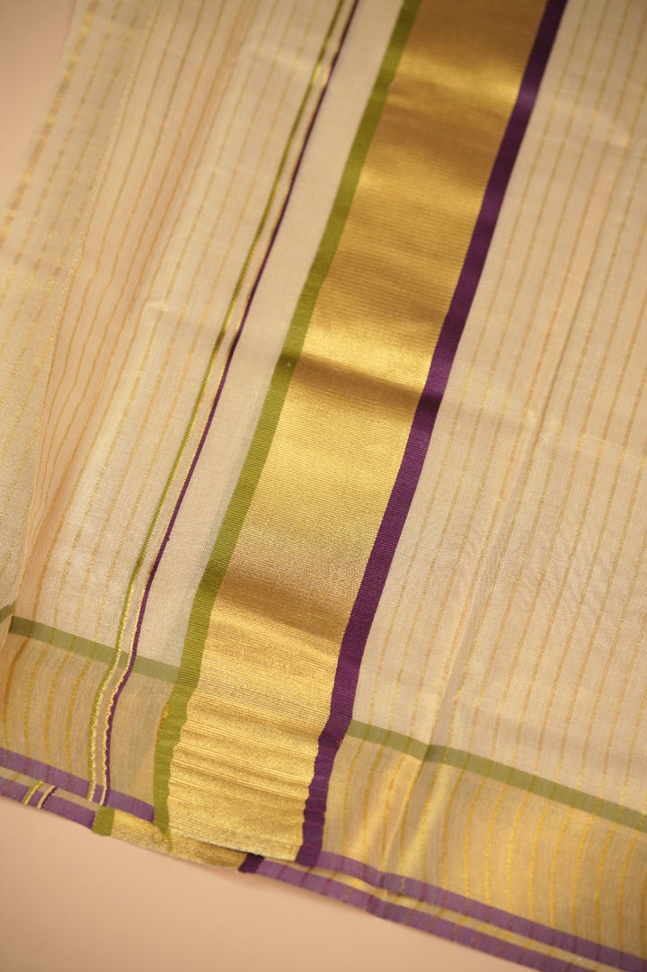 Kerala Tissue Set Mundu TSA0950