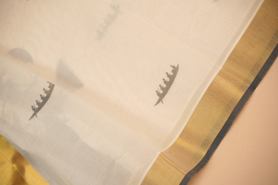 Kerala Cotton Set Mundu TSA0955