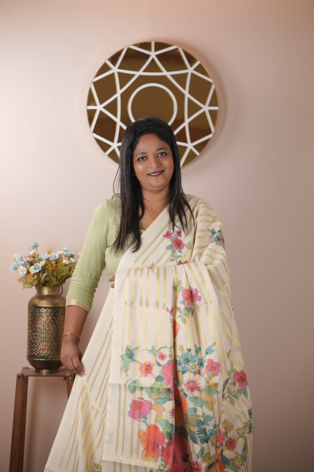 Digital Print Saree TSA5432