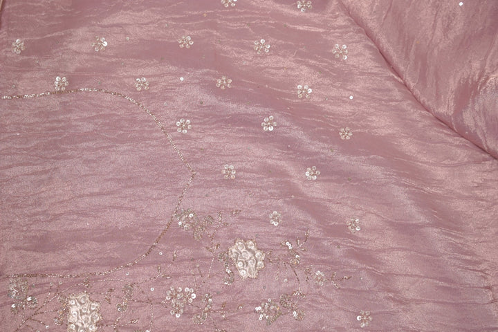 Crushed Tissue Saree TSA5433