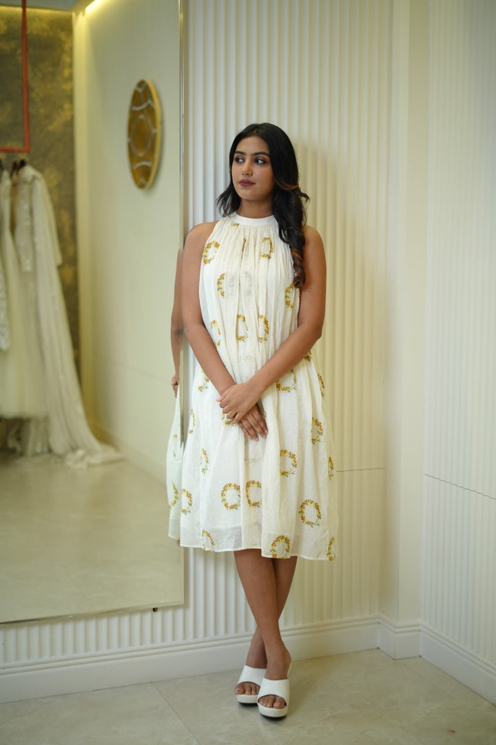 A-Line Gathered Kurta TKT1010