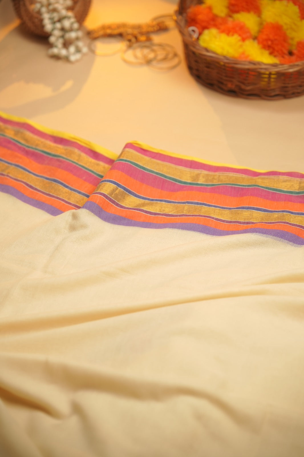 Mul Cotton Saree TSA01001