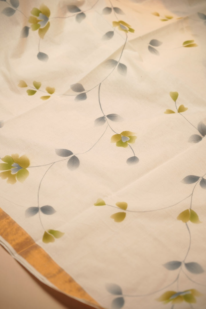 Kerala Cotton Saree TSA01037