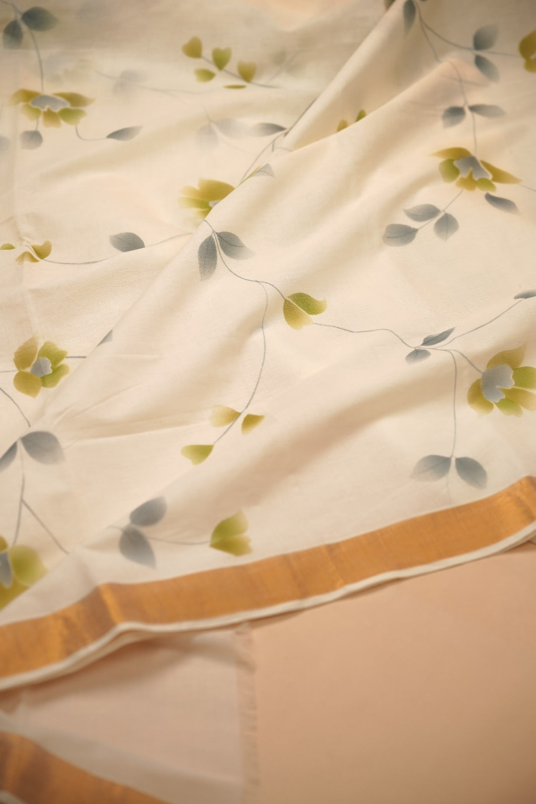 Kerala Cotton Saree TSA01037