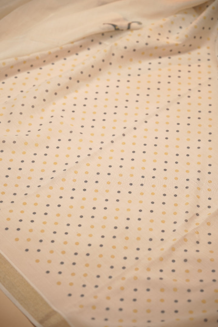 Chanderi Cotton Saree TSA01038