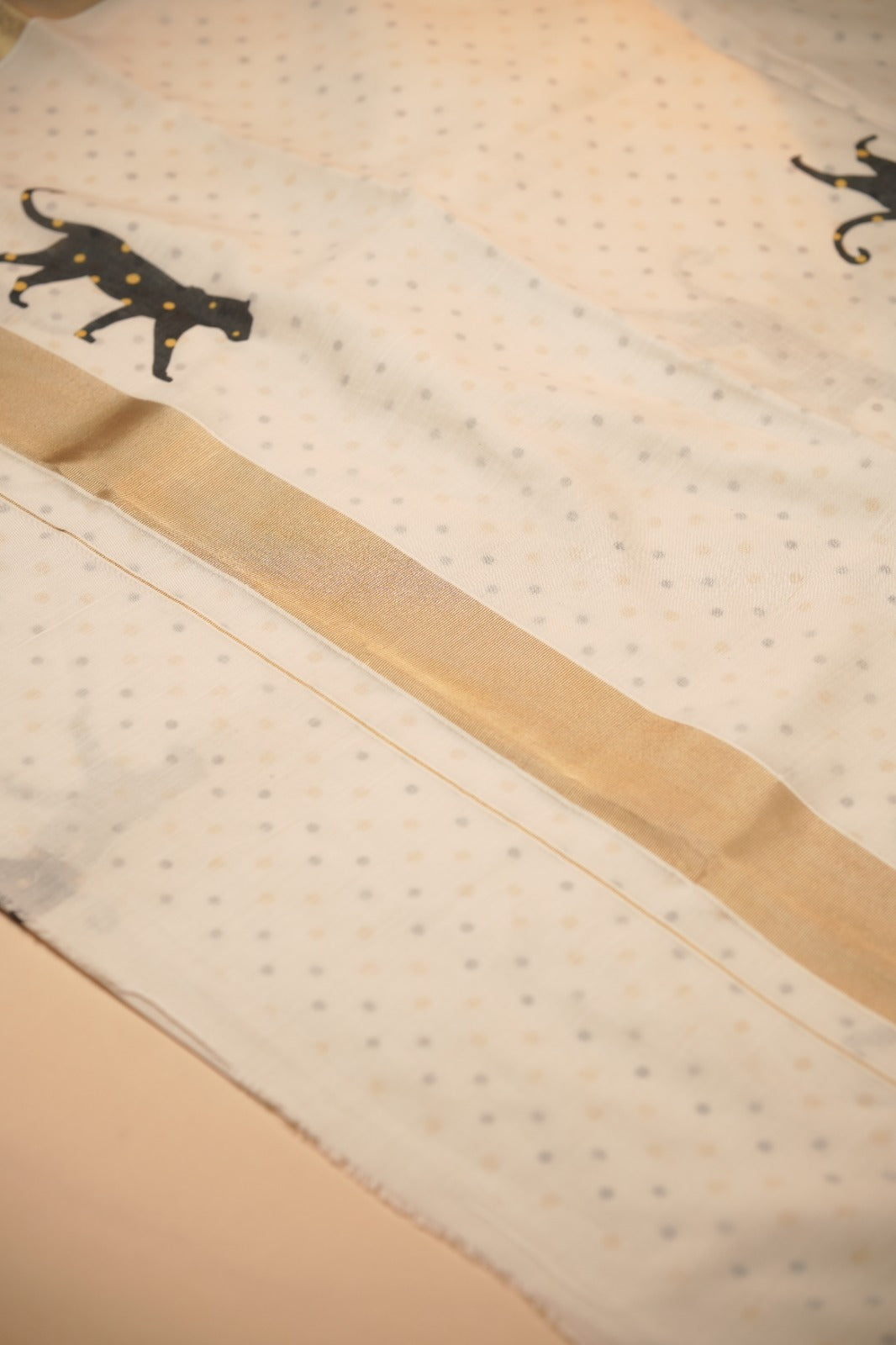 Chanderi Cotton Saree TSA01038