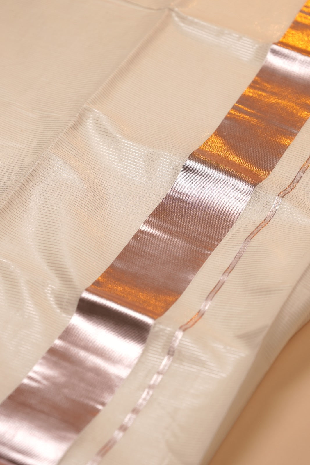 Kerala Tissue Cotton Saree TSA1025
