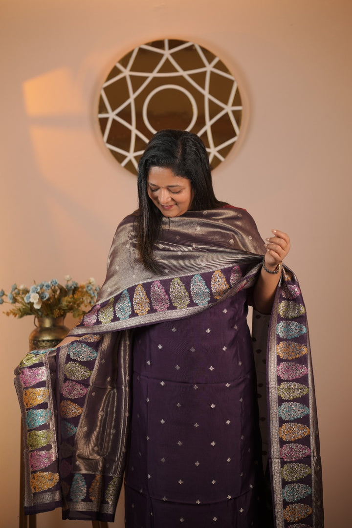 Banarasi Silk Salwar TSS5524