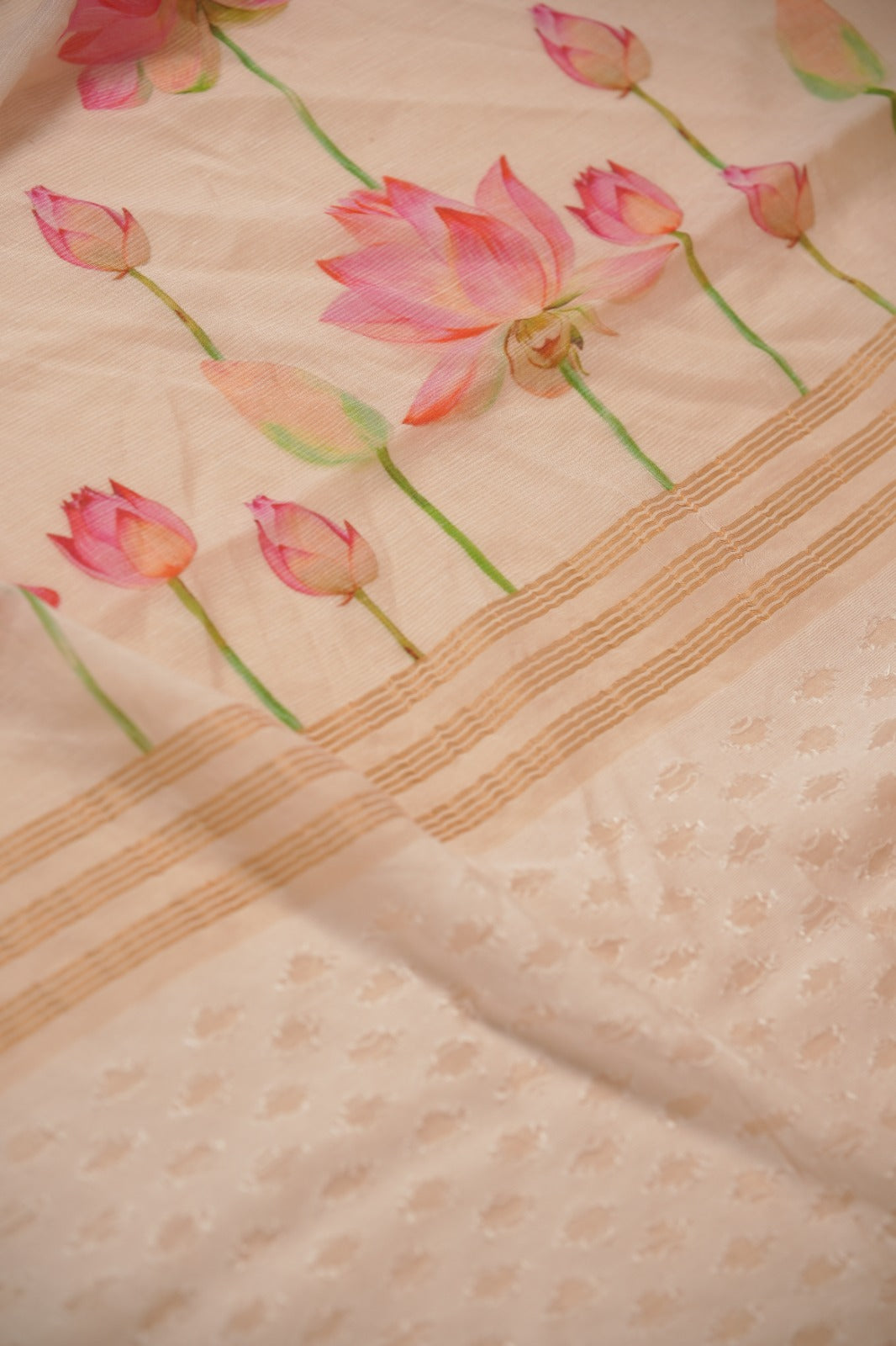 Chanderi Mix Saree TSA5530