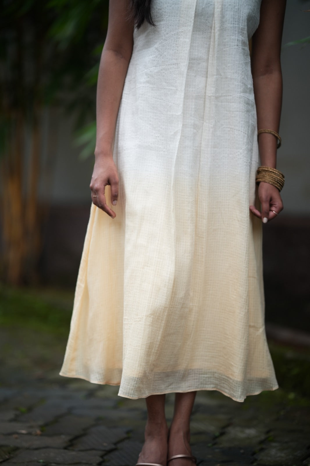 Dyed Kota Dress TKTF1020