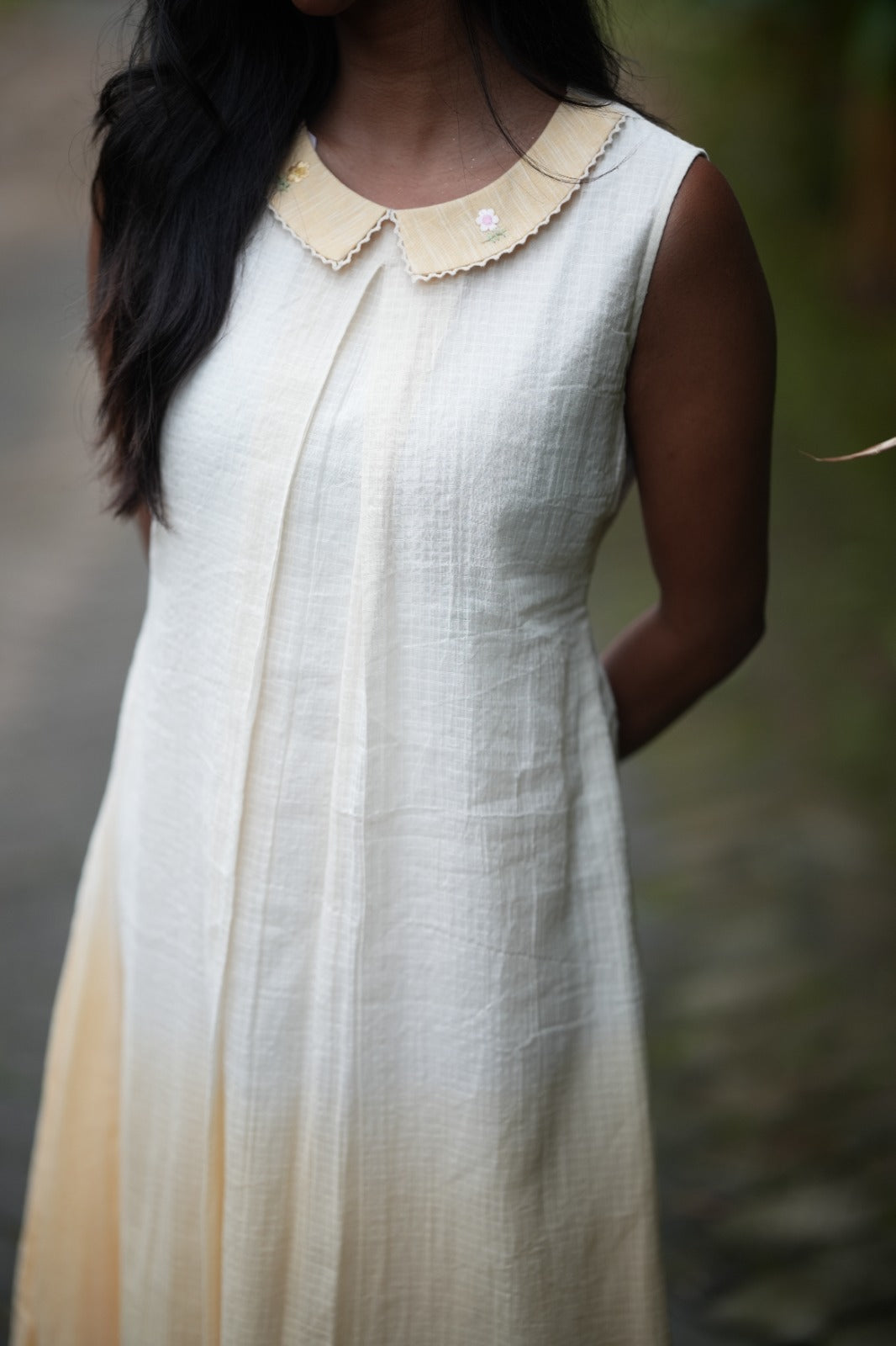 Dyed Kota Dress TKTF1020