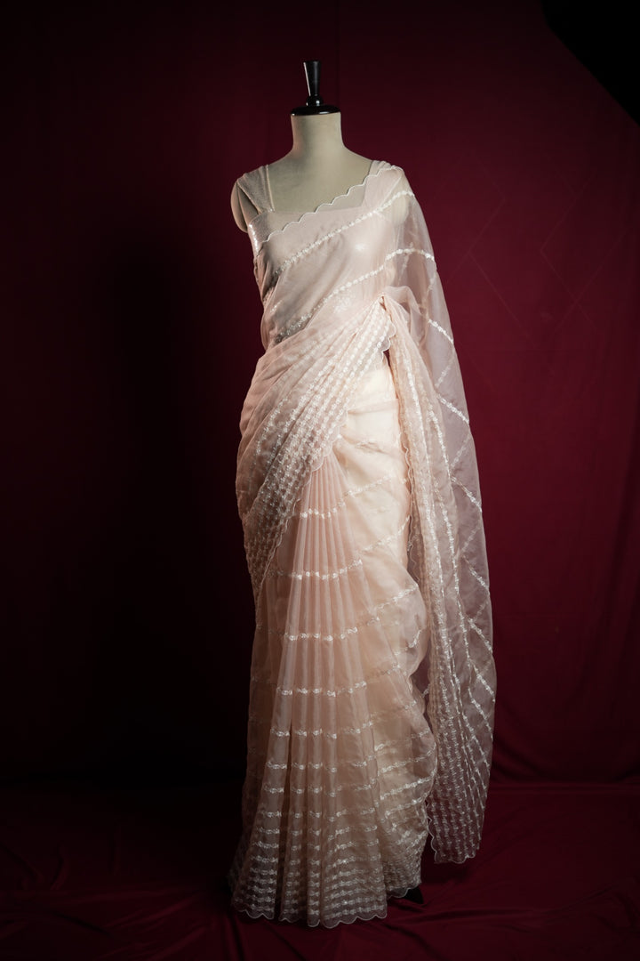 Organza Saree TPSA1023