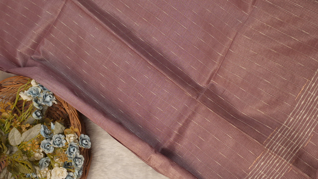 Linen Cotton Saree TSA5730