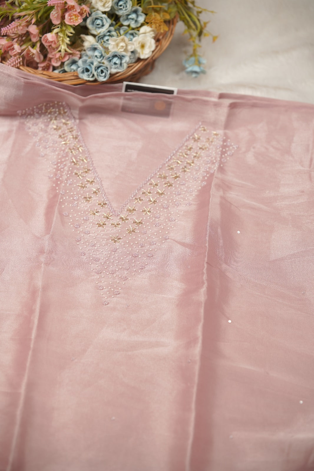Tissue Organza Salwar TSS01387