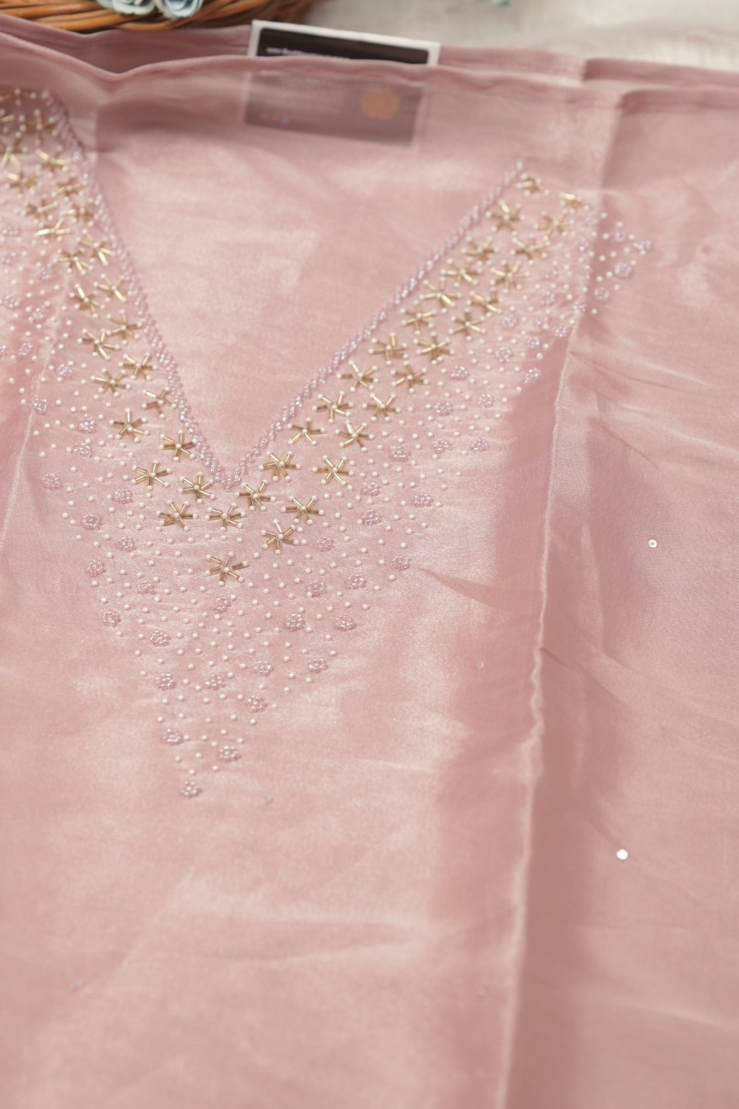 Tissue Organza Salwar TSS01387
