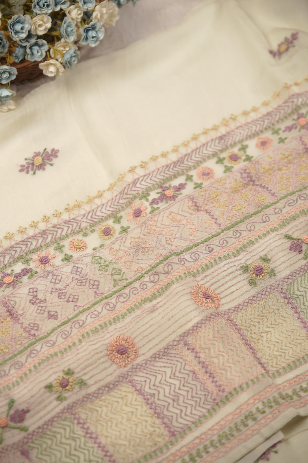 Organza Saree TSA01393
