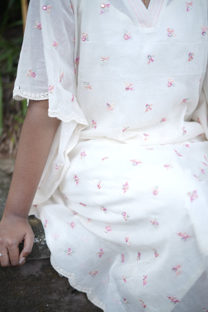 V Neck Kaftan TKF2502