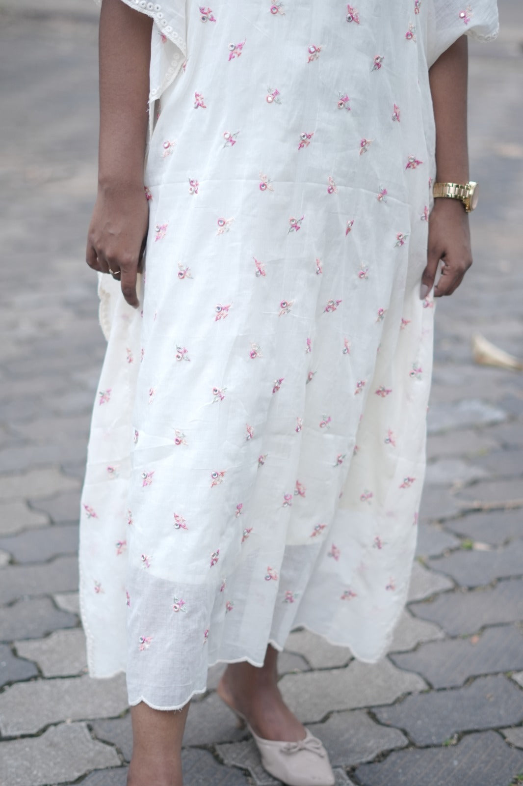 V Neck Kaftan TKF2502