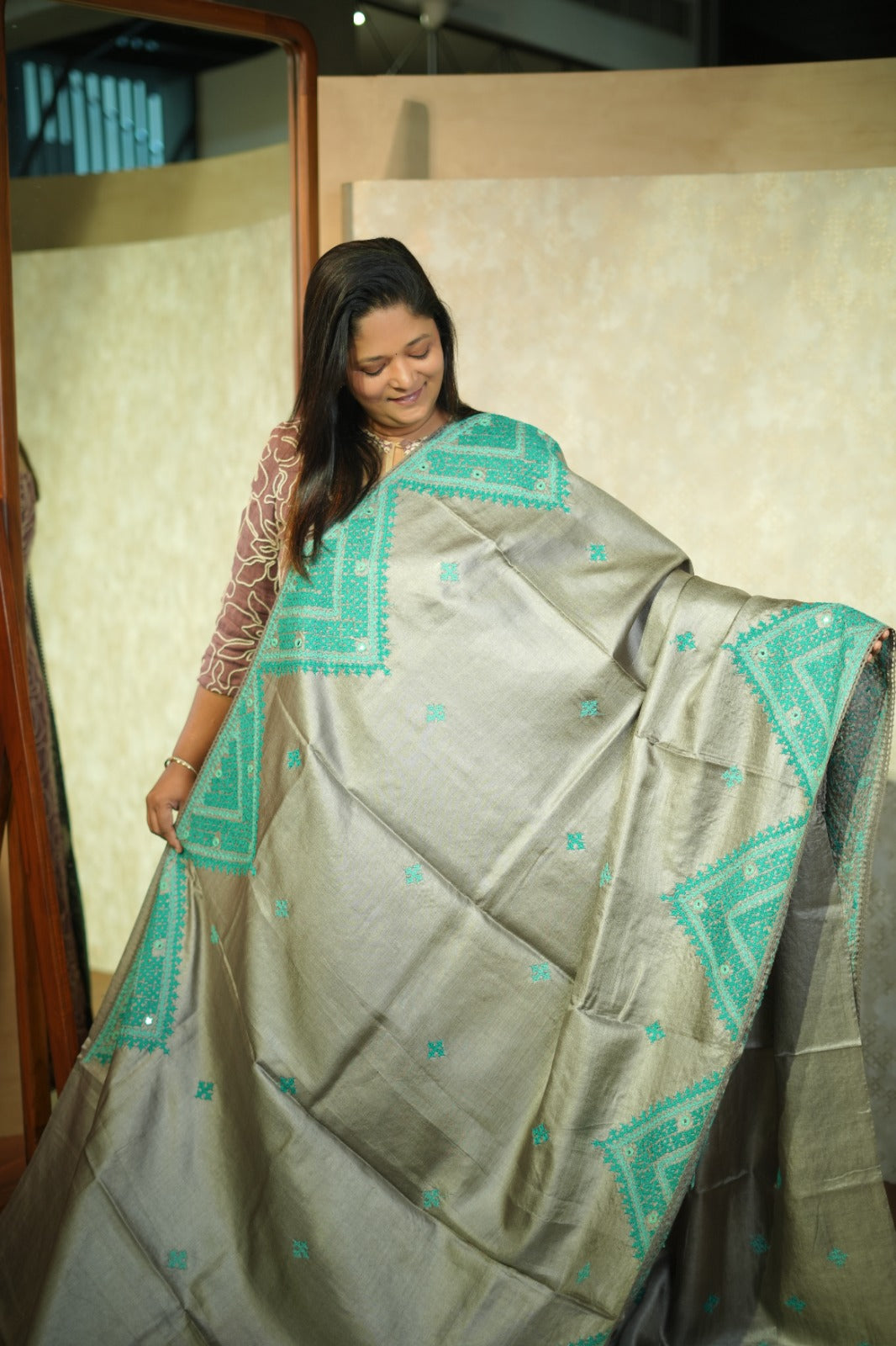 Tussar Saree TSA5960