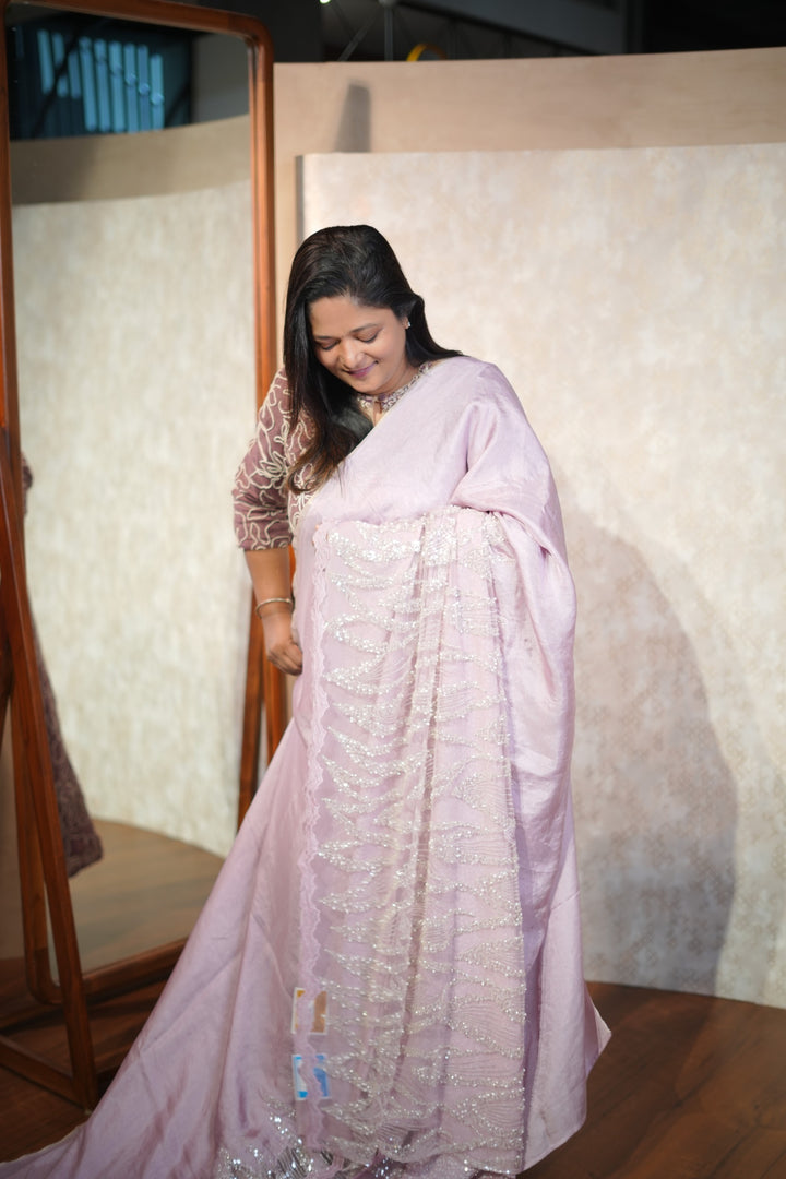 Crispy Georgette Saree TSA5903