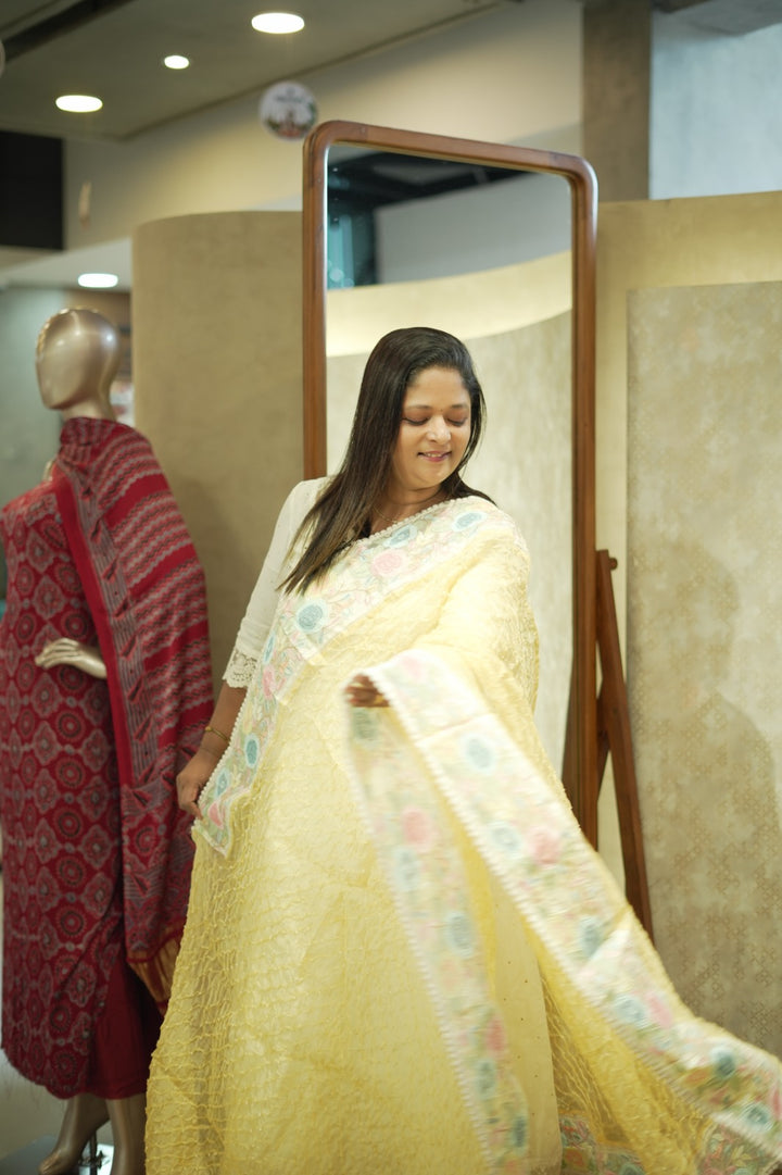 Organza Saree TSA6086