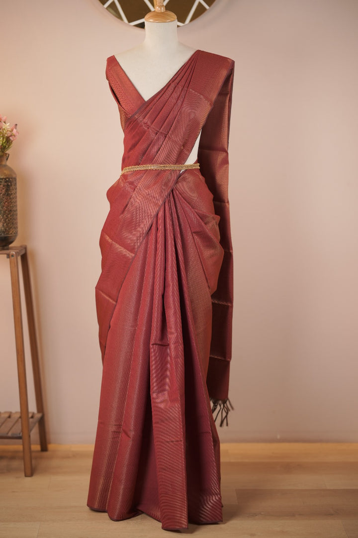 Semi Silk Saree TSA4004
