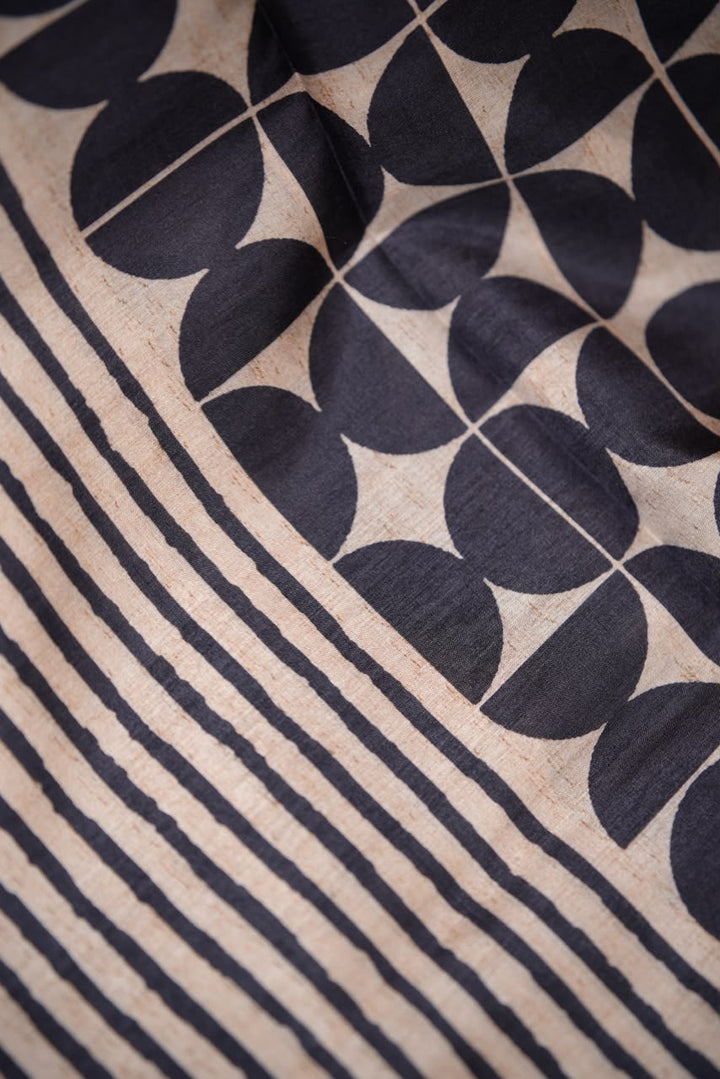 Semi Tussar Saree TSA01817