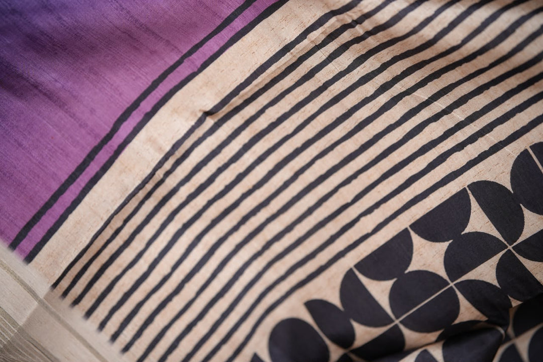 Semi Tussar Saree TSA01817