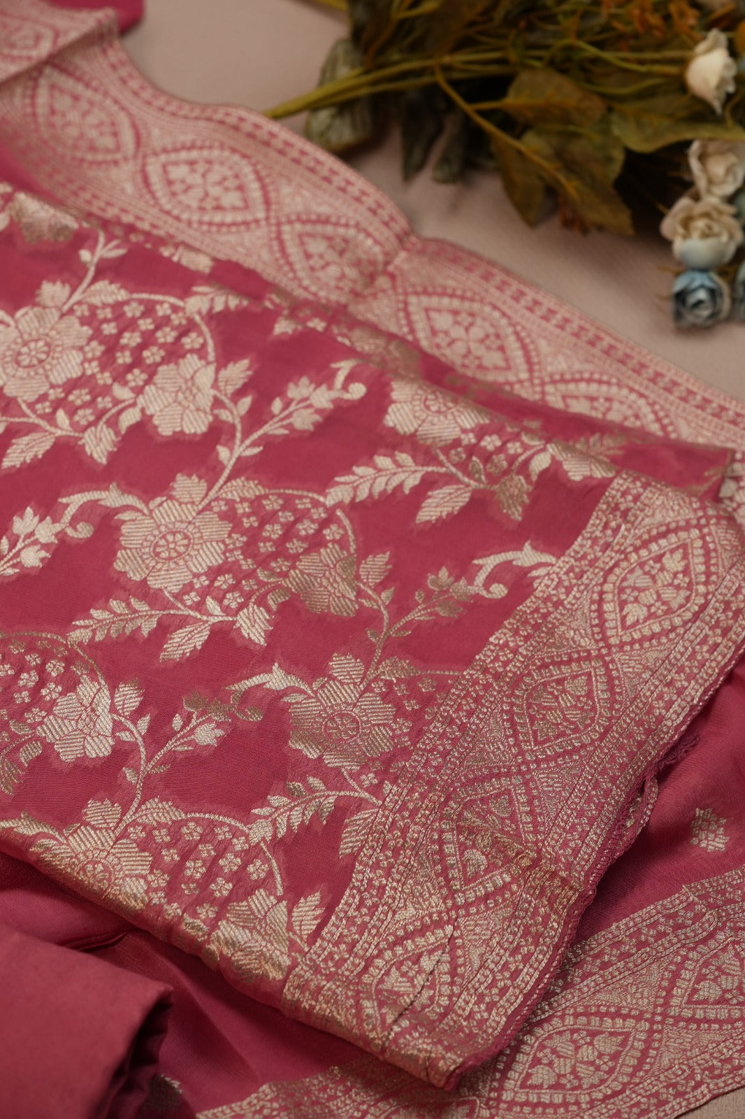 Semi Banarasi Salwar TSS0526
