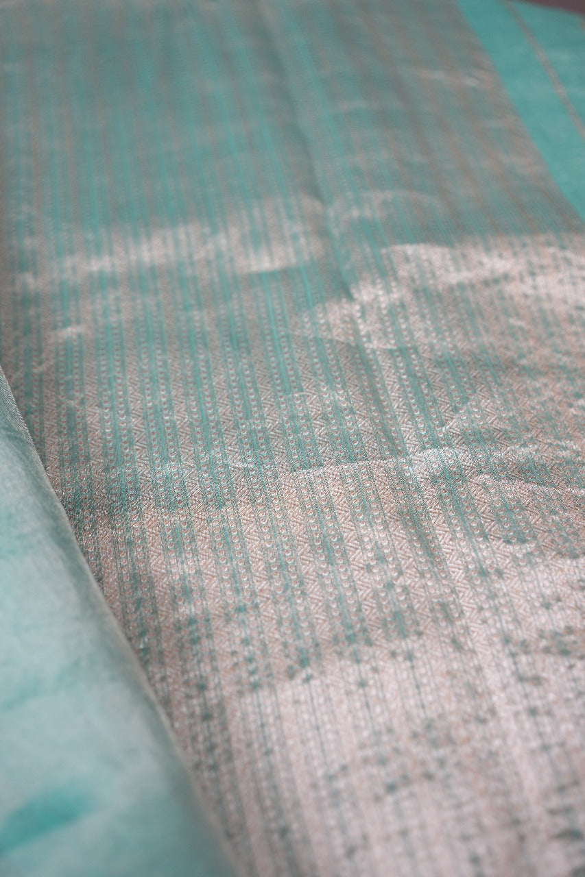 Pure Crushed Tissue Saree TSA2496