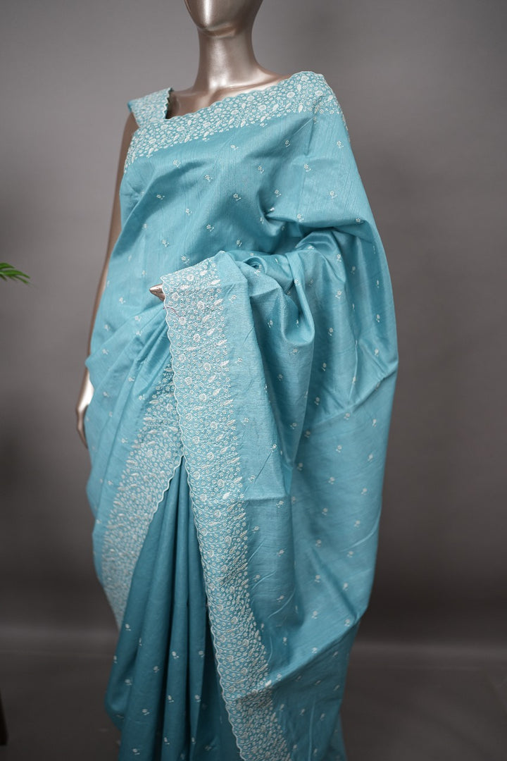 Semi-Tussar Saree TSA2381