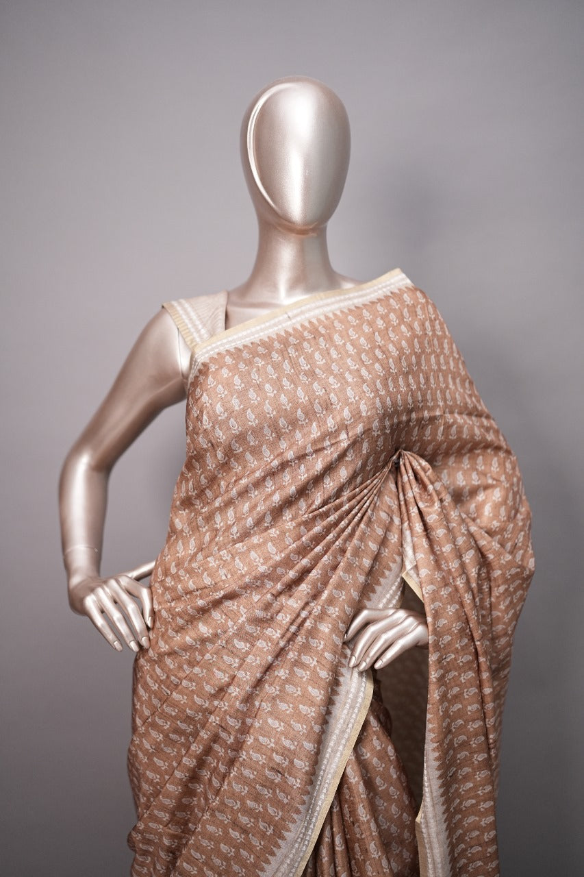 Semi Silk Saree TSA2346