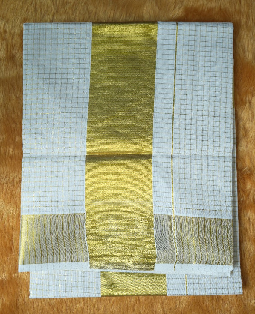 Kerala Cotton Saree TSA368