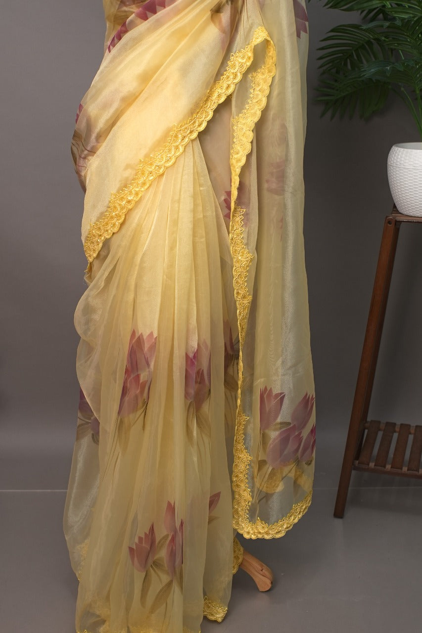 Organza Saree TSA2948