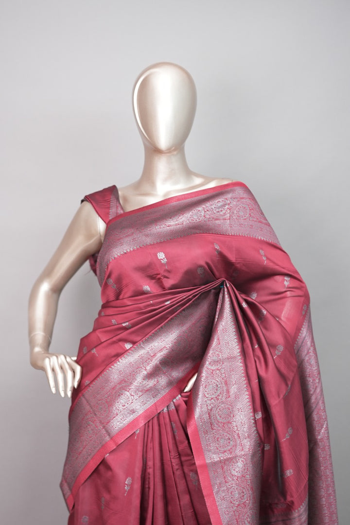 Semi-Silk Saree TSA3380