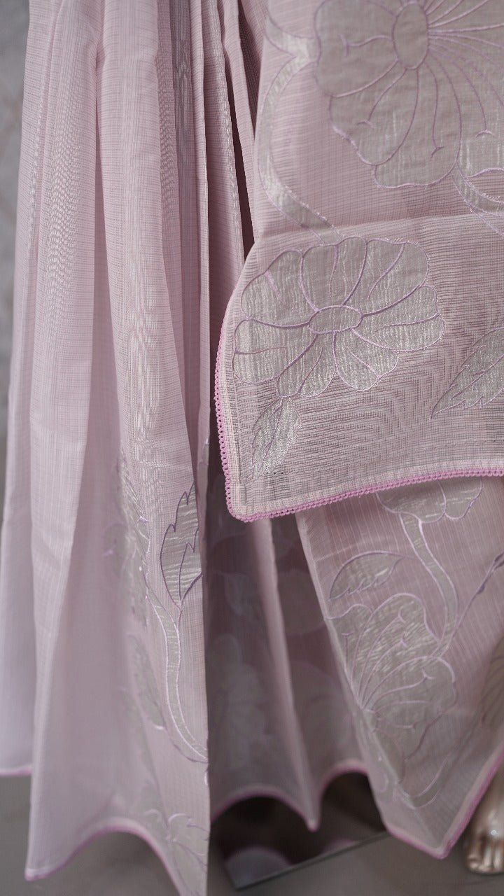 Applique Work Saree TSA3549